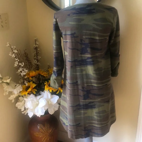 NWT Altar’d State Green Camo Dress.  Size Small - Picture 3 of 3